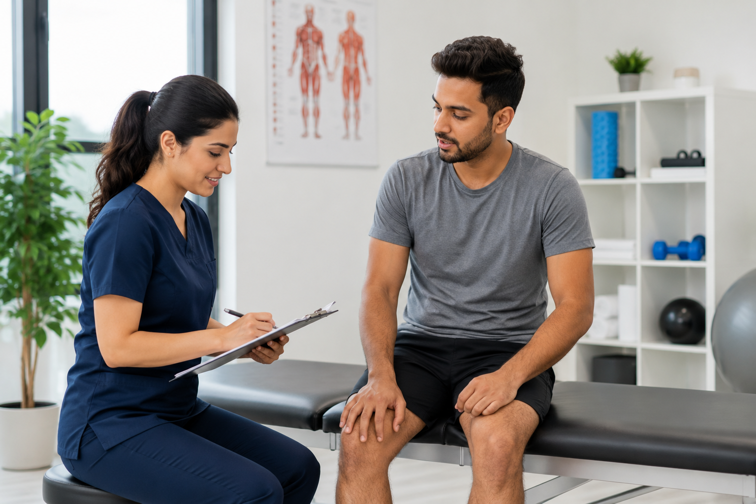 First Physiotherapy Session